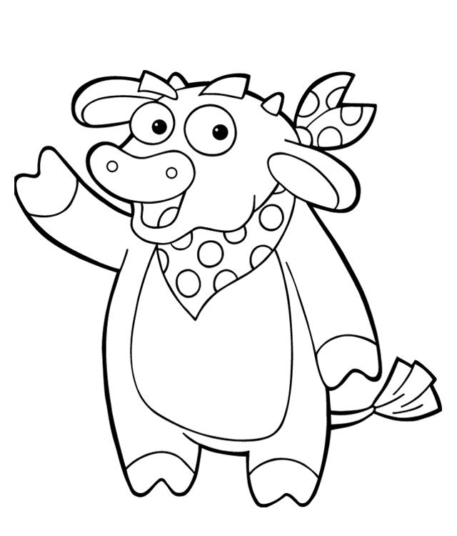 Dora And Boots Coloring Pages 640x750 Dora And Boots Coloring Pages