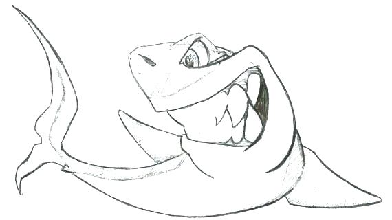570x320 Bull Shark Coloring Pages