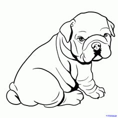 236x236 Printable Bulldog Coloring Page. Free Pdf Download