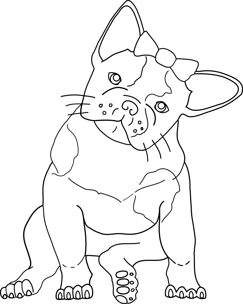 Bulldog Coloring Pages Printable Printable Coloring For Kids 2018 1004x1255 Bulldog Coloring Pages Printable Printable Coloring For Kids 2018
