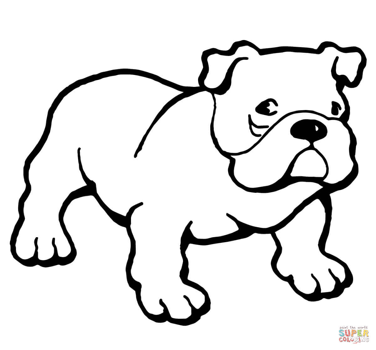 1200x1120 Destiny Free Printable Bulldog Coloring Page Pages