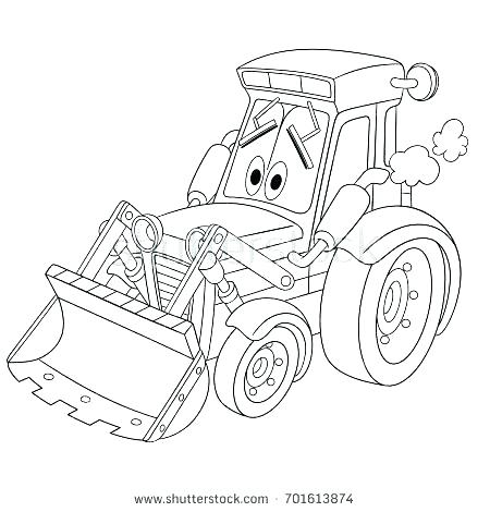 450x470 Free Construction Coloring Pages