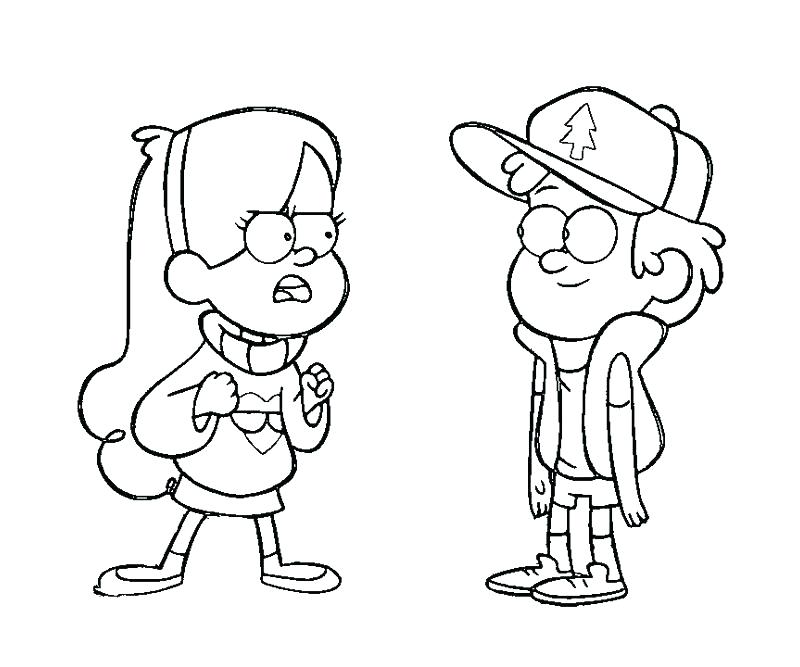 800x667 Little Bill Coloring Pages Gravity Falls Coloring Pages