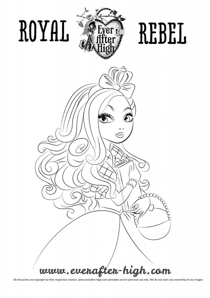 723x1024 9 Best Ever After High Free Coloring Pages Images