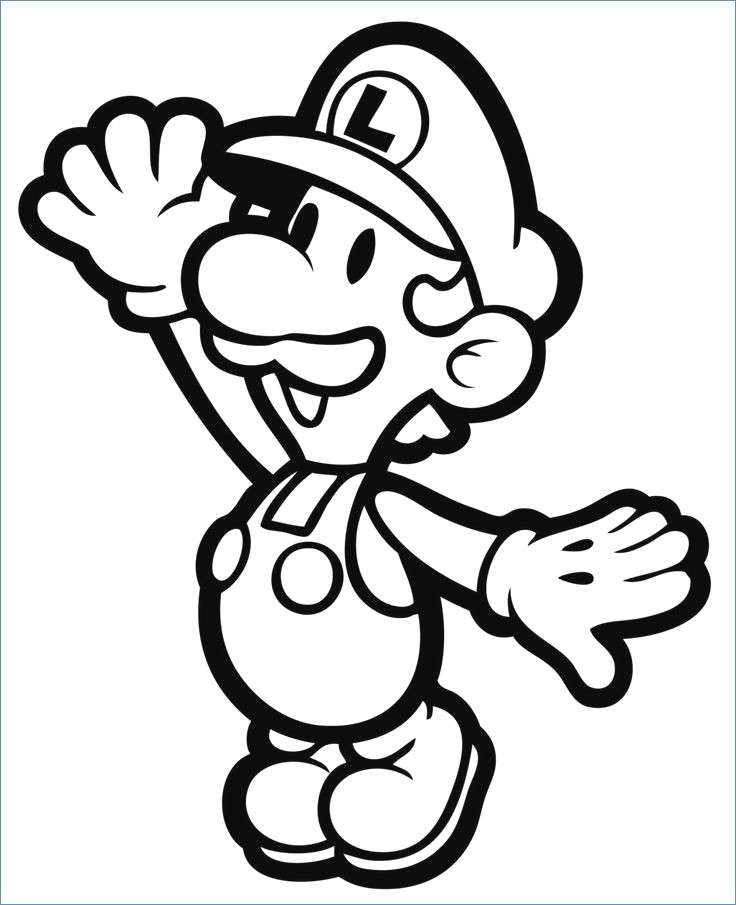 736x905 Mario Coloring Pages Bullet Bill