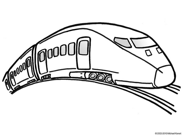640x474 Train Coloring Pages, Kids Coloring Pages, Free Printable For Kids