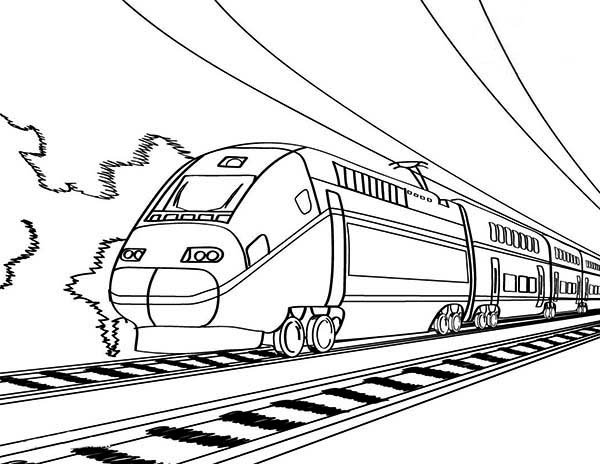 European High Speed Train Coloring Page Color Luna 600x464 European High Speed Train Coloring Page Color Luna