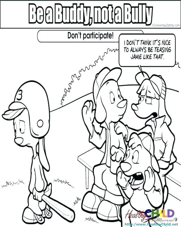 Bullying Coloring Pages at GetColorings.com | Free printable colorings