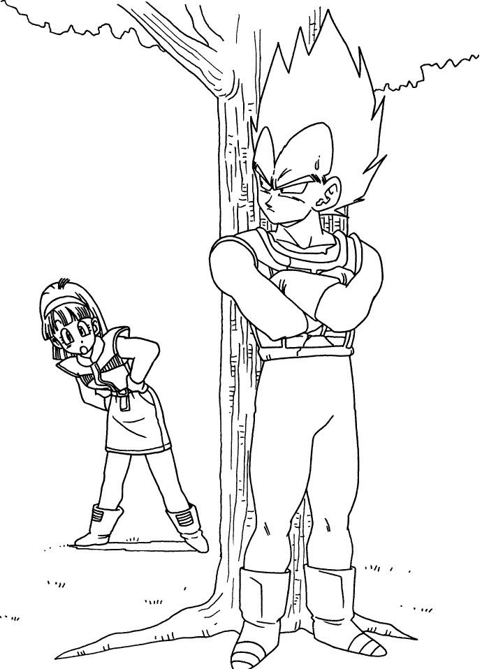 Dragon Ball Vegeta And Bulma Coloring Pages Vegeta And Bulma 700x958 Dragon Ball Vegeta And Bulma Coloring Pages Vegeta And Bulma
