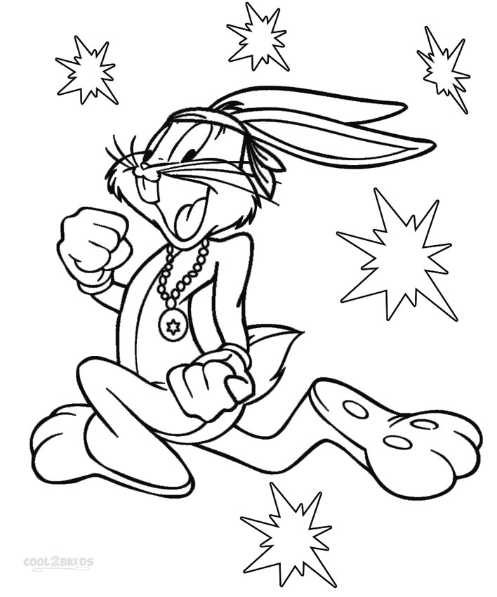 Printable Bugs Bunny Coloring Pages For Kids Cool2bkids 708x850 Printable Bugs Bunny Coloring Pages For Kids Cool2bkids