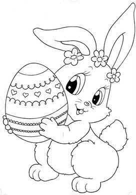 Top 15 Free Printable Easter Bunny Coloring Pages Online 272x389 Top 15 Free Printable Easter Bunny Coloring Pages Online