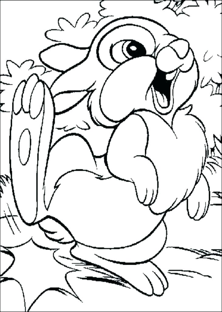 Printable Bunny Coloring Pages 731x1024 Printable Bunny Coloring Pages