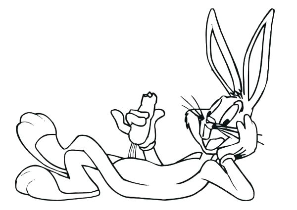 600x425 Easter Bunny Coloring Pages Bunny Coloring Pages Bugs Bunny