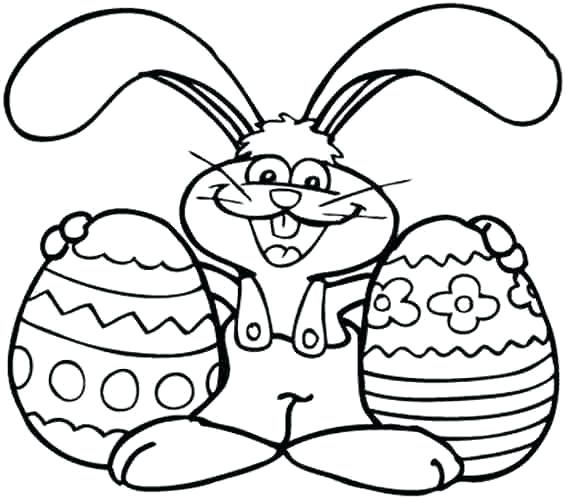 567x500 Easter Bunny Coloring Pages Free Printable Cool Free Printable