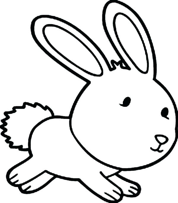 600x686 Printable Bunny Coloring Pages Printable Bunny Coloring Pages
