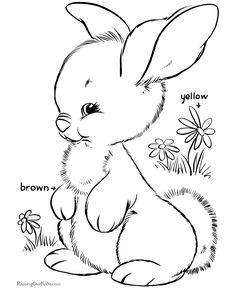 236x288 Top 15 Free Printable Easter Bunny Coloring Pages Online Easter