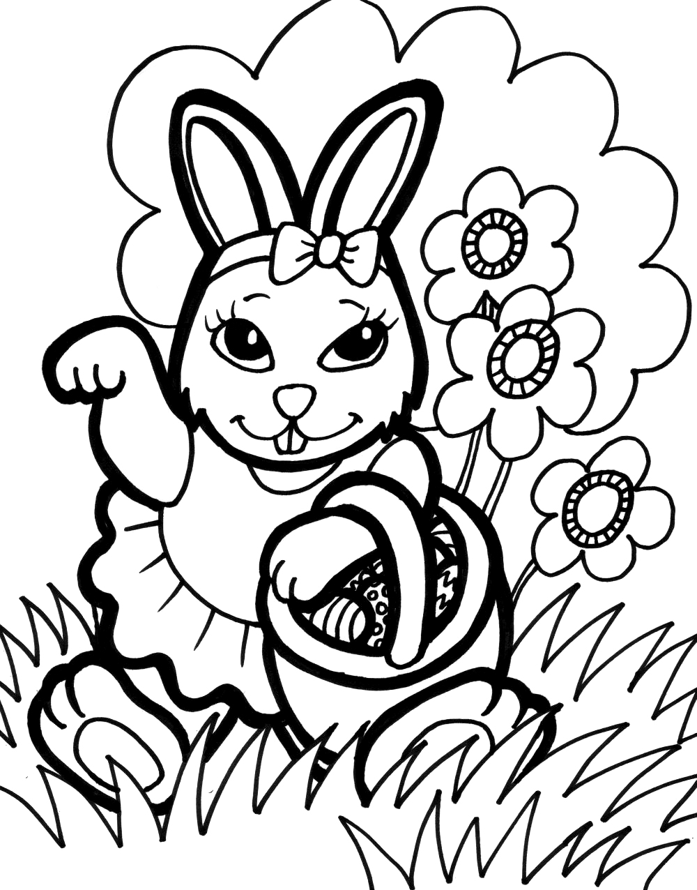 1000x1276 Bunny Coloring Pages Best Coloring Pages For Kids Bunny Coloring