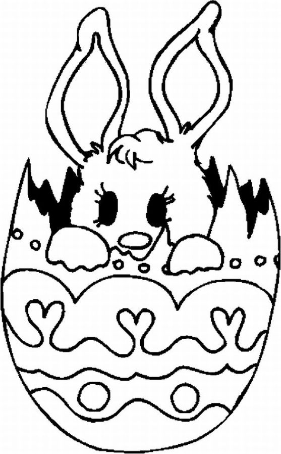 Cute Easter Bunny Coloring Pages 557x898 Cute Easter Bunny Coloring Pages