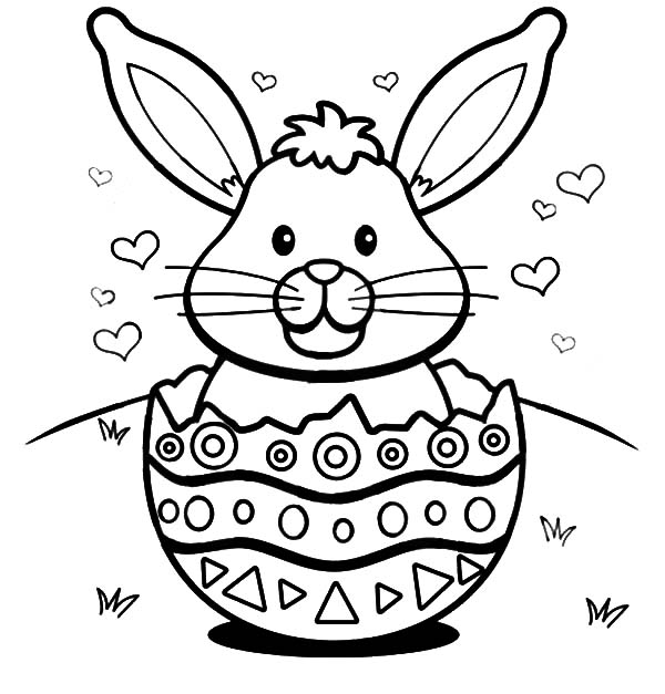 Best Easter Bunny Color By Number Coloring Page Easter Bunny 600x627 Best Easter Bunny Color By Number Coloring Page Easter Bunny
