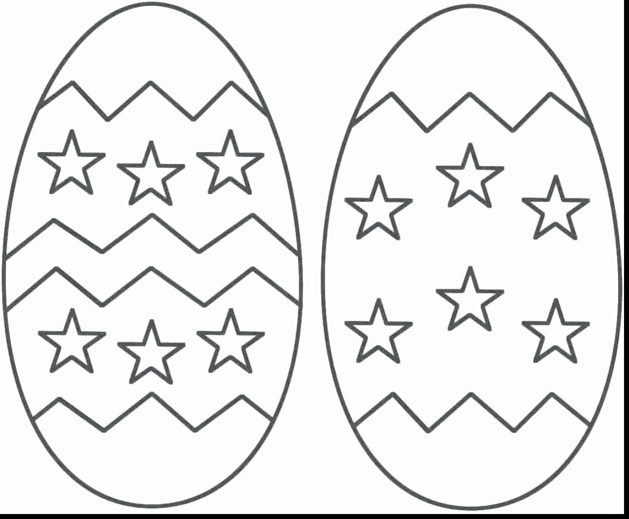 1265x1045 Blank Easter Egg Coloring Pages Unique Awesome Printable Bunny
