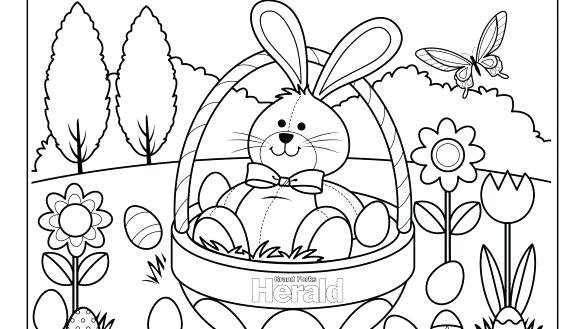 Easter Coloring Book Printable Coloring Pages Easter Coloring 585x329 Easter Coloring Book Printable Coloring Pages Easter Coloring