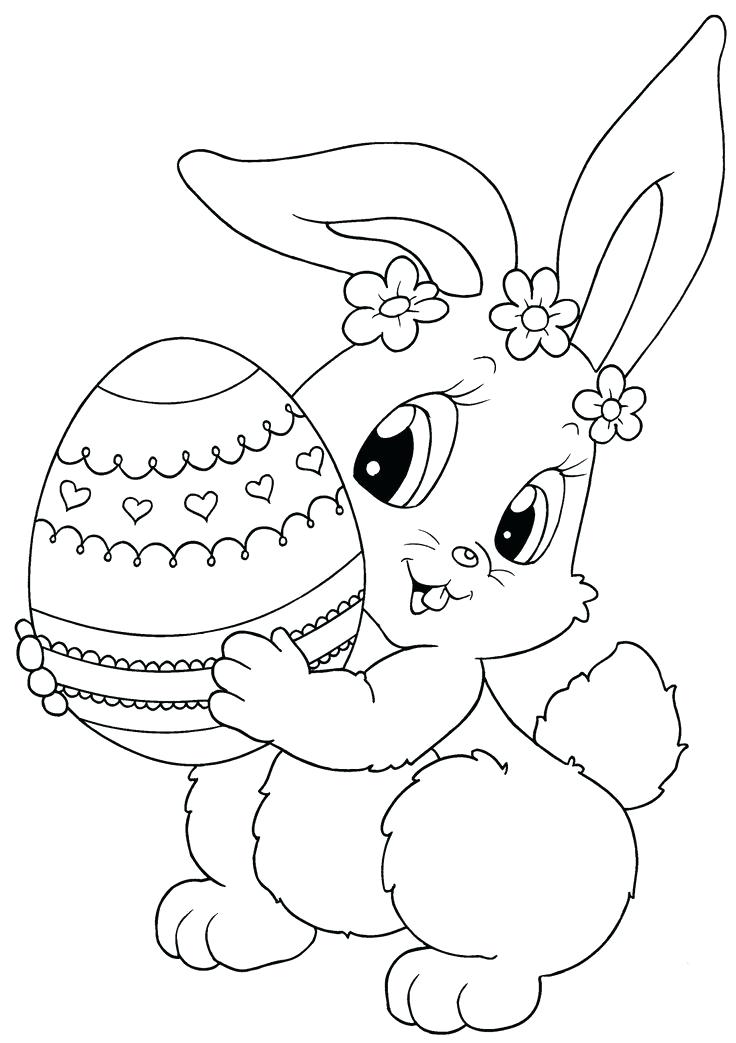 Free Easter Coloring Pages For Preschoolers 736x1043 Free Easter Coloring Pages For Preschoolers