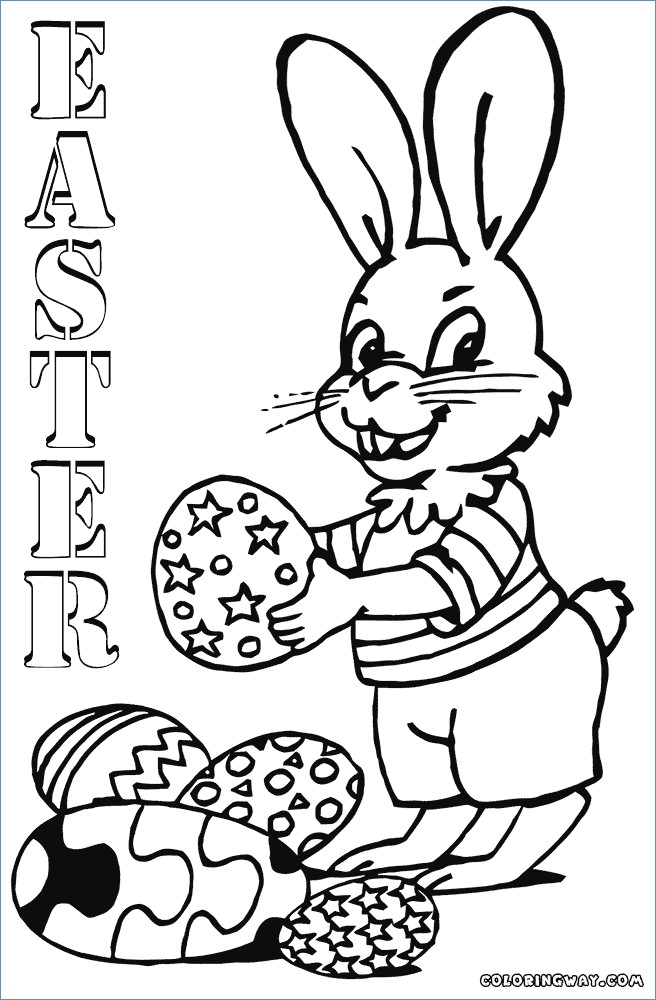 Bunny Easter Egg Magic Show Coloring Pages 656x1000 Bunny Easter Egg Magic Show Coloring Pages