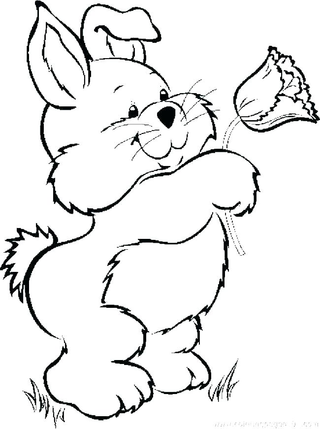 650x871 Rabbits Coloring Pages Impair.co