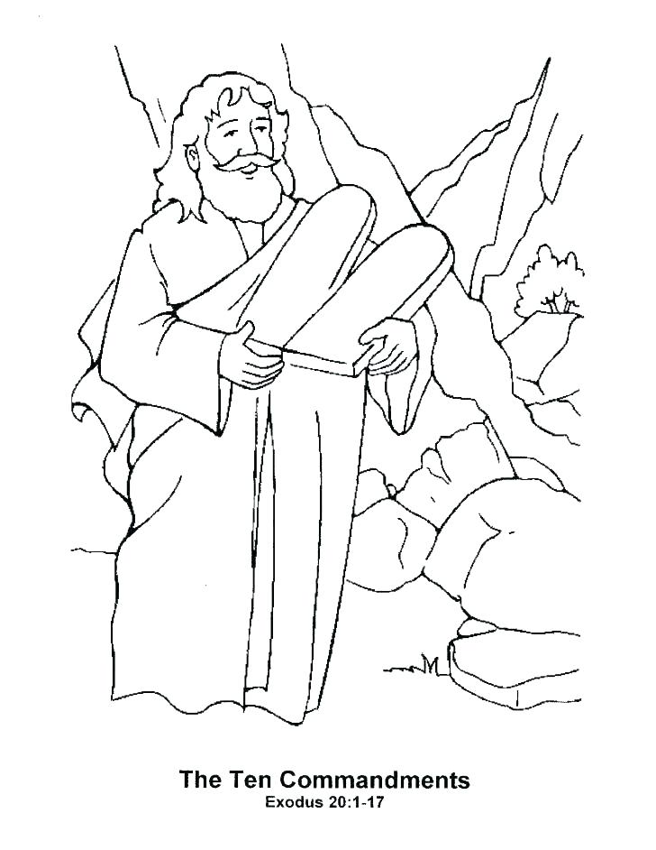 728x942 Moses Burning Bush Coloring Page Coloring Pages Coloring Pages