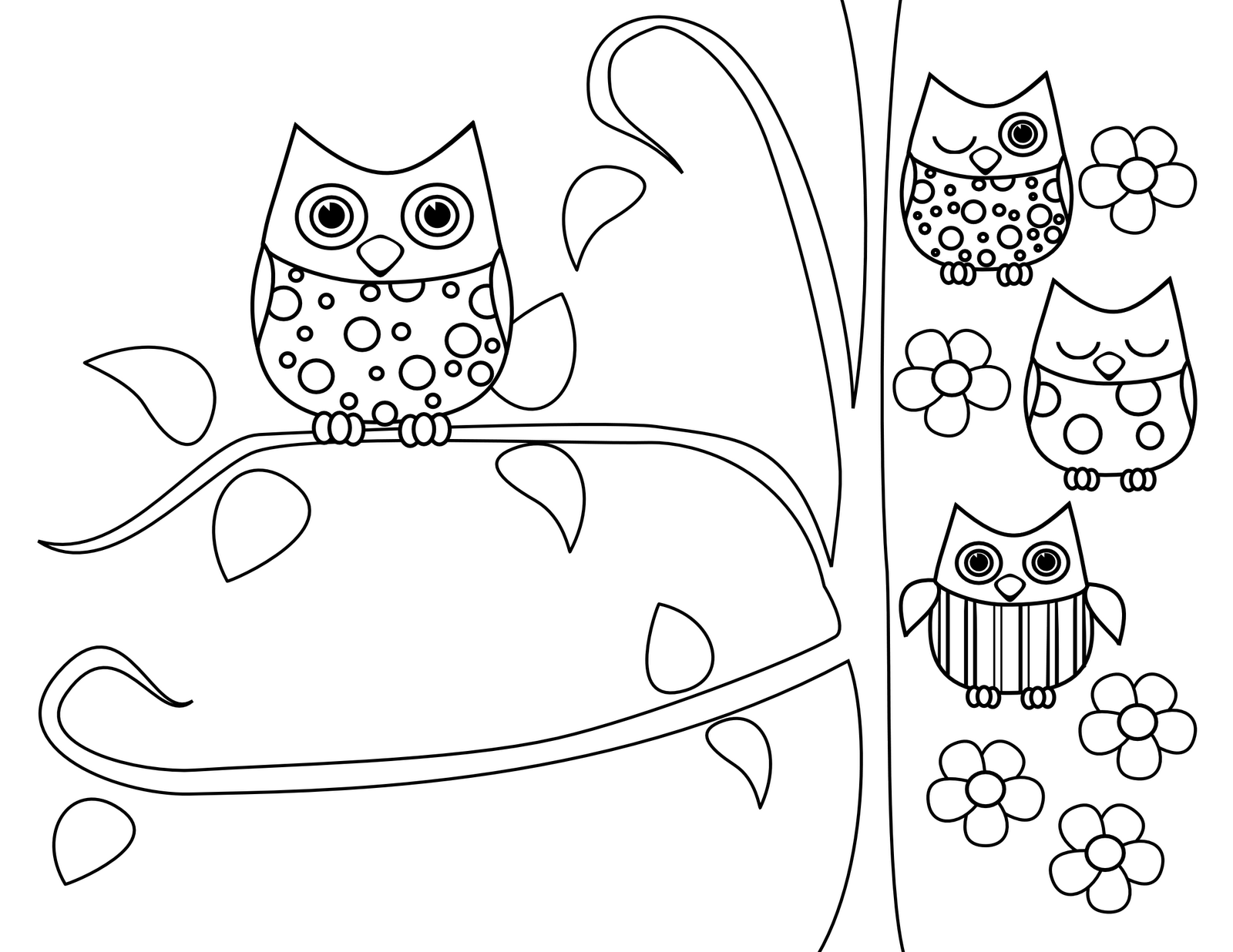 Endearing Coloring Pages Draw An Owl 1600x1236 Endearing Coloring Pages Draw An Owl
