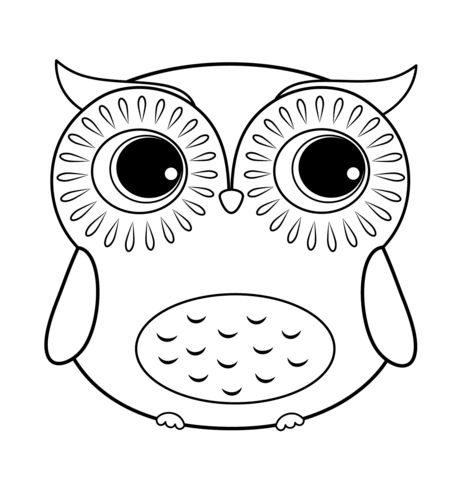 Coloring Pages Of Owls 465x480 Coloring Pages Of Owls