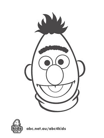340x453 28 Images Of Bert And Ernie Face Template