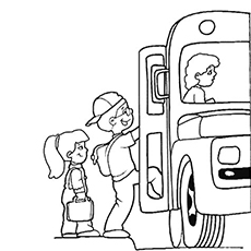 230x230 Top 10 Free Printable School Bus Coloring Pages Online