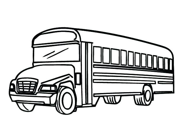 630x470 School Bus Coloring Page Icontent