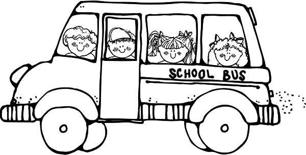 Bus Driver Take Student To School Coloring Pages Best Place To Color 600x305 Bus Driver Take Student To School Coloring Pages Best Place To Color