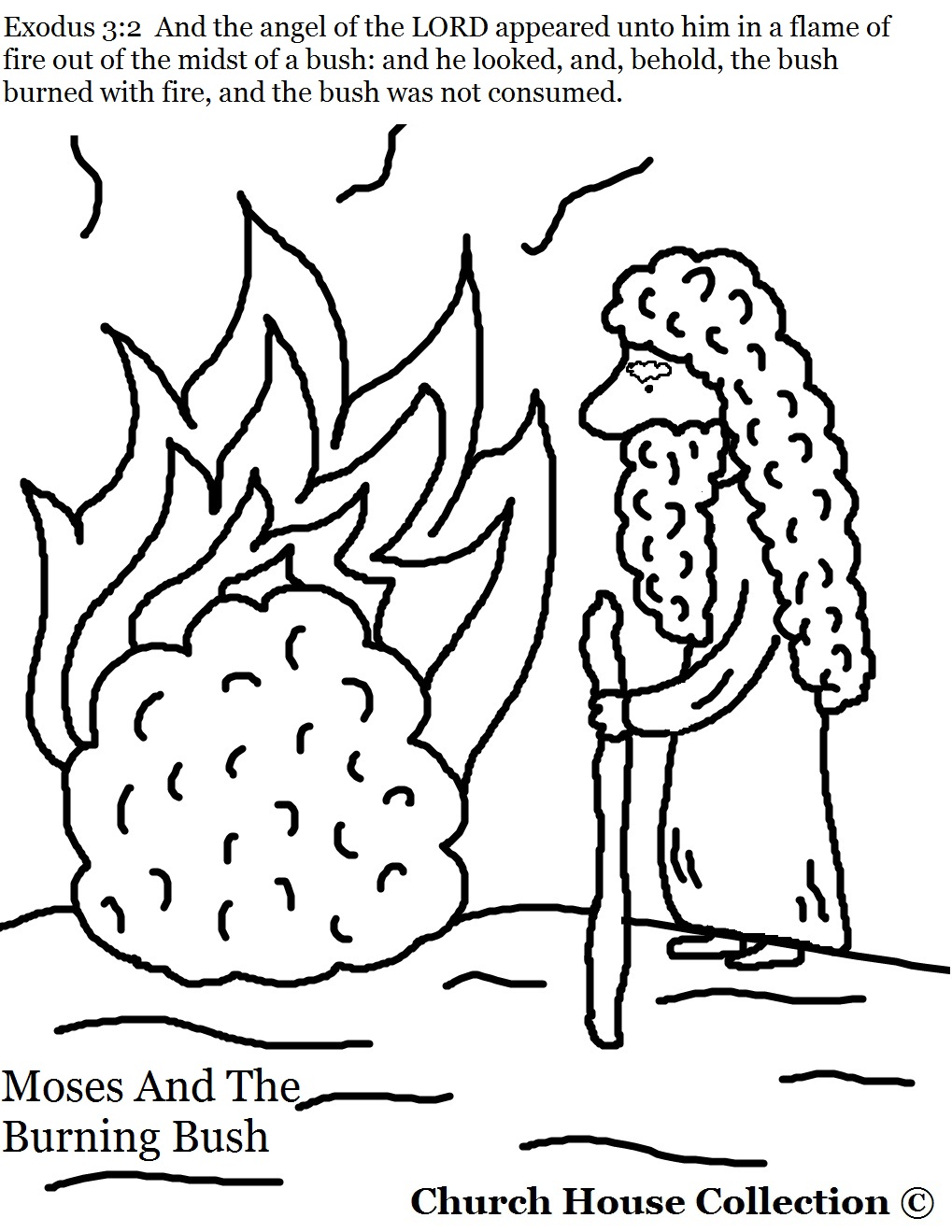 30 Moses And The Burning Bush Coloring Pages Page Noticeable 1019x1319 30 Moses And The Burning Bush Coloring Pages Page Noticeable