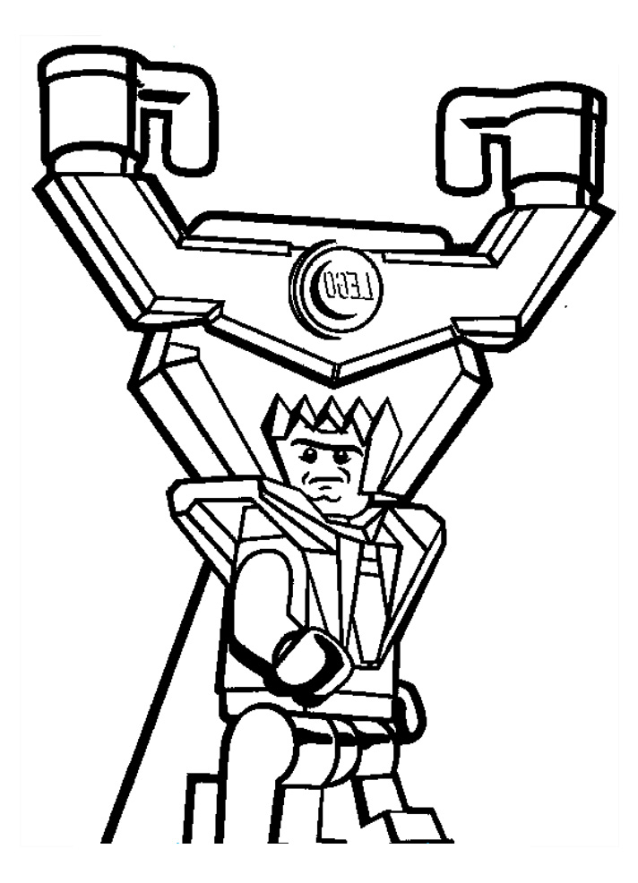 712x986 Lego Movie Adventure Lord Business Coloring Pages