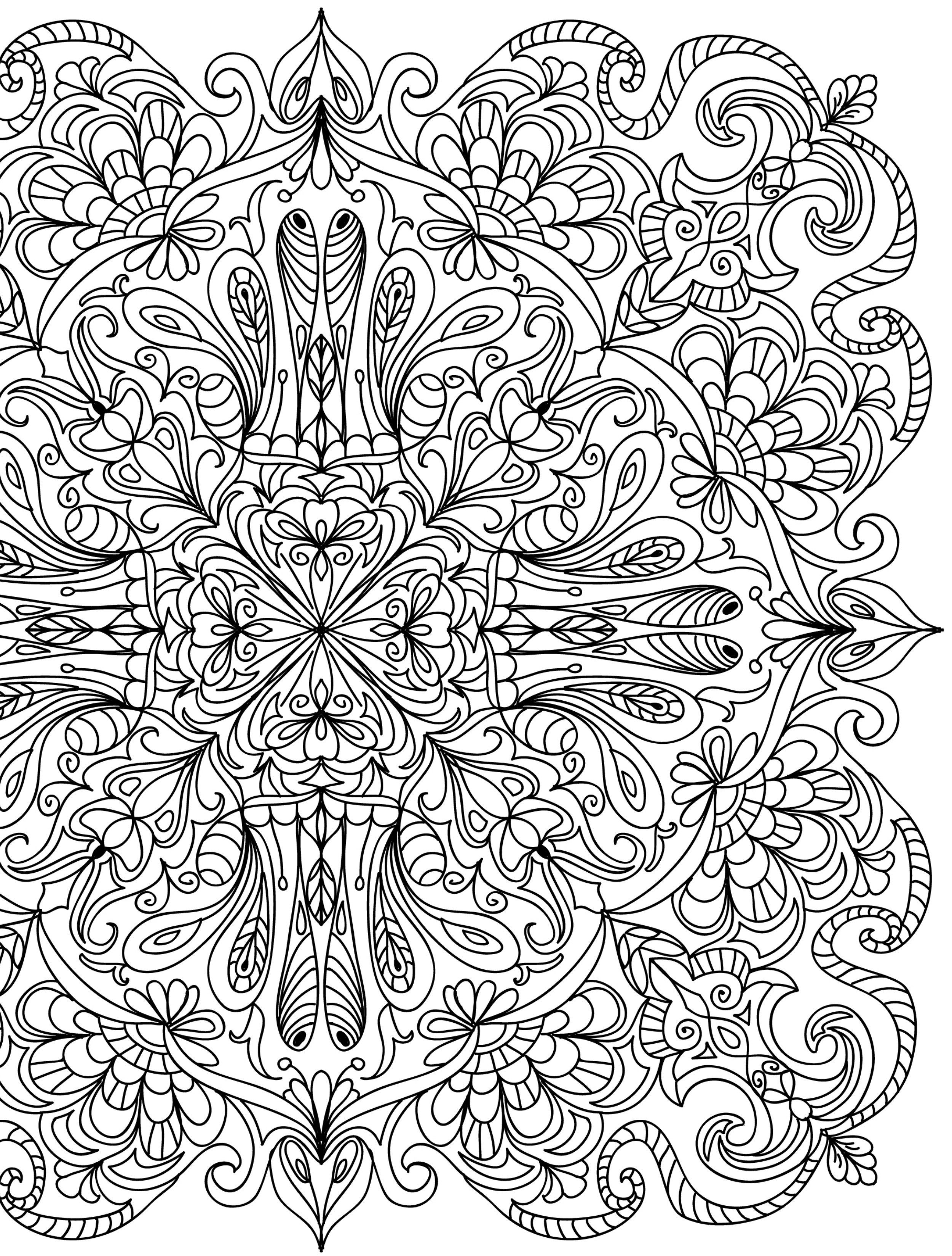 2500x3300 15 Crazy Busy Coloring Pages For Adults Adult Coloring Pages 2