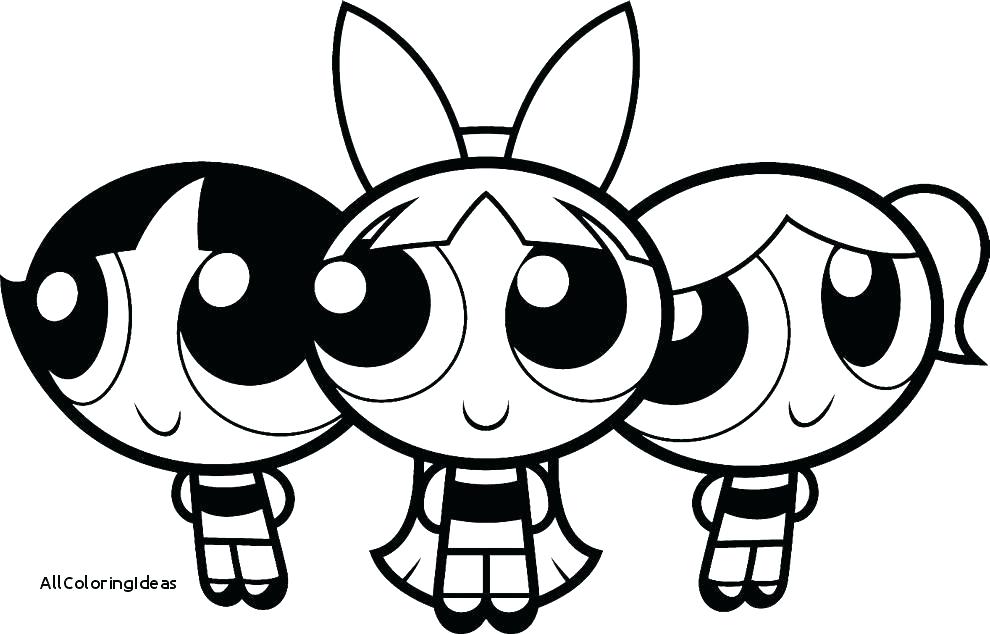 990x634 Powerpuff Coloring Pages Girls Z Bubbles Coloring Pages Powerpuff