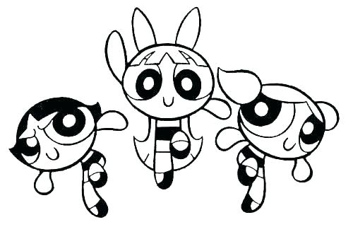 500x321 Powerpuff Coloring Pages Impair.co