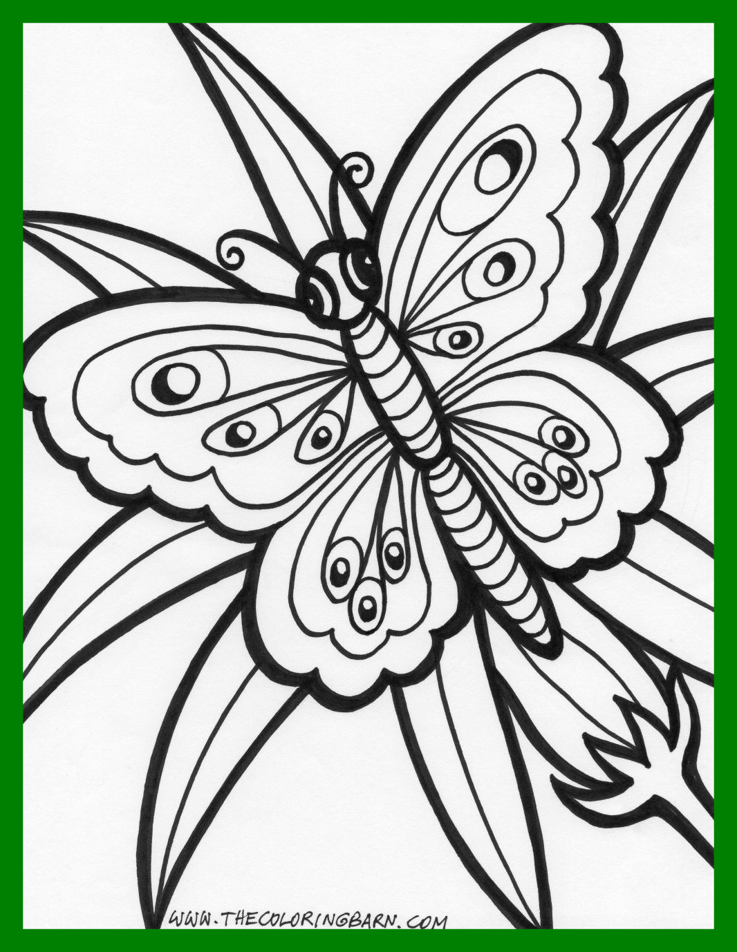 1066x1378 Best Butterfly And Flower Coloring Pages For Adults U Printable