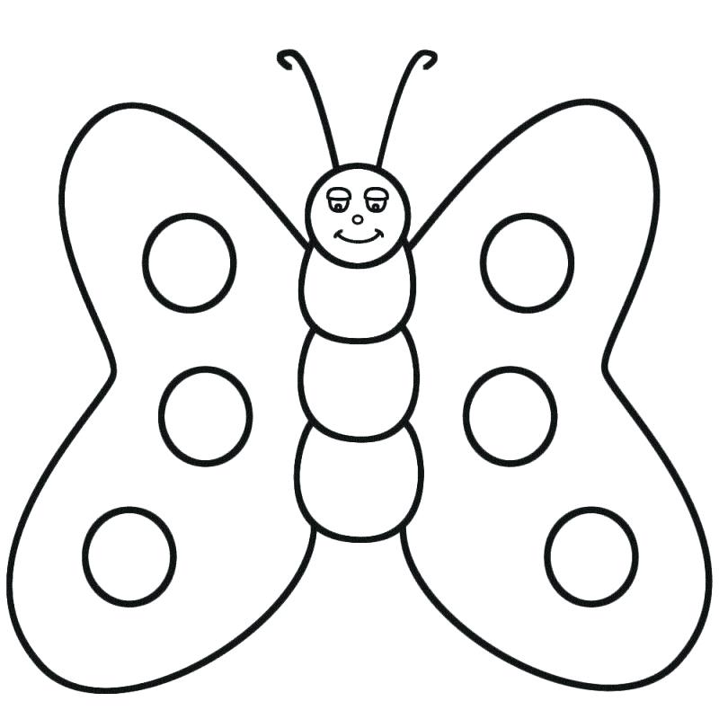 800x800 Cute Butterfly Coloring Pages Butterfly Fatty Cute Butterfly