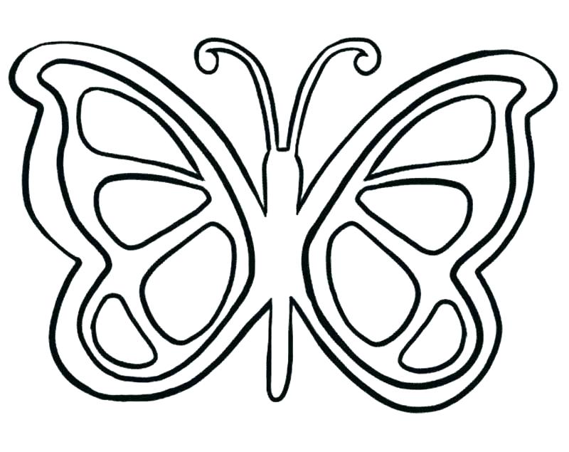 Butterfly Coloring Pages at GetColorings.com | Free printable colorings ...