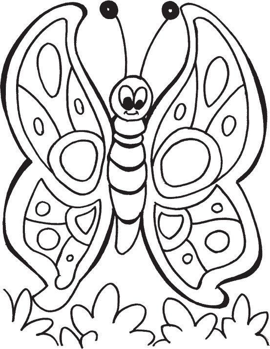 553x714 Butterfly Coloring Pagemanners Coloring Pages Butterfly Coloring