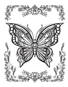 Butterfly Coloring Page 37 Butterflies To Color 236x302 Butterfly Coloring Page 37 Butterflies To Color
