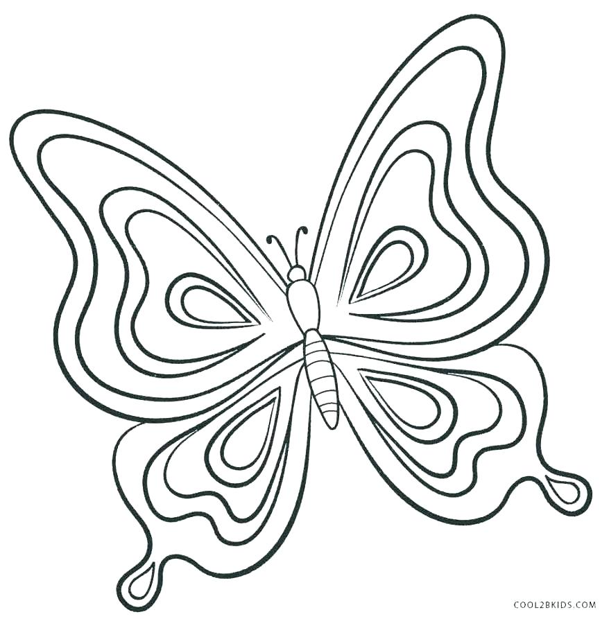Butterfly Coloring Pages For Kids Butterfly Wings Coloring Pages 878x893 Butterfly Coloring Pages For Kids Butterfly Wings Coloring Pages