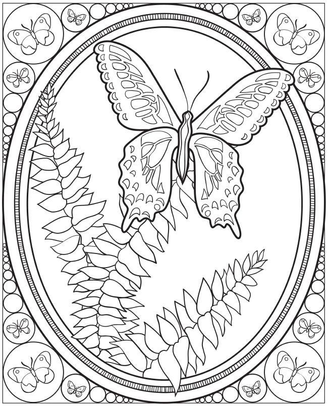 Download Butterfly Design Coloring Pages at GetColorings.com | Free ...