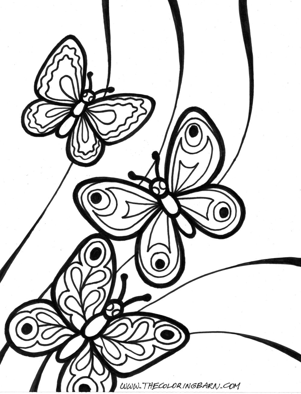 Images Of Butterflies Coloing Pages Butterflies Coloring 1000x1310 Images Of Butterflies Coloing Pages Butterflies Coloring