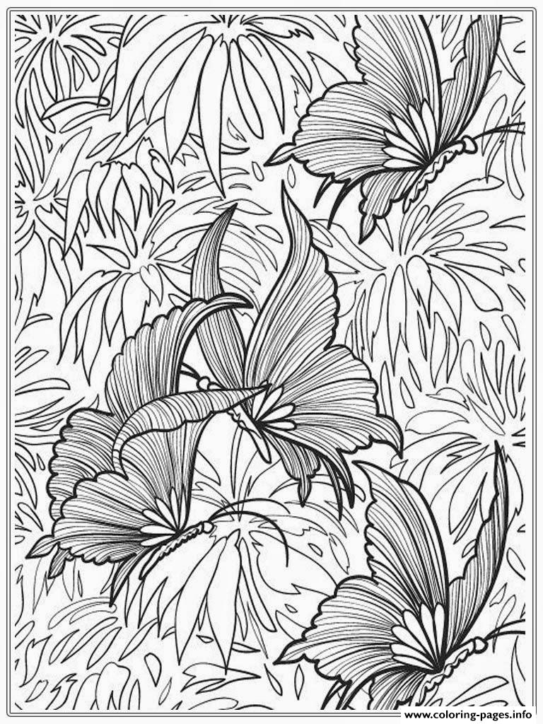 Awesome Butterfly On Flower Coloring Pages Gallery Printable 768x1024 Awesome Butterfly On Flower Coloring Pages Gallery Printable