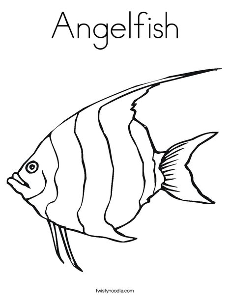 Astonishing Angel Fish Coloring Page Colouring To Good Coloring 468x605 Astonishing Angel Fish Coloring Page Colouring To Good Coloring